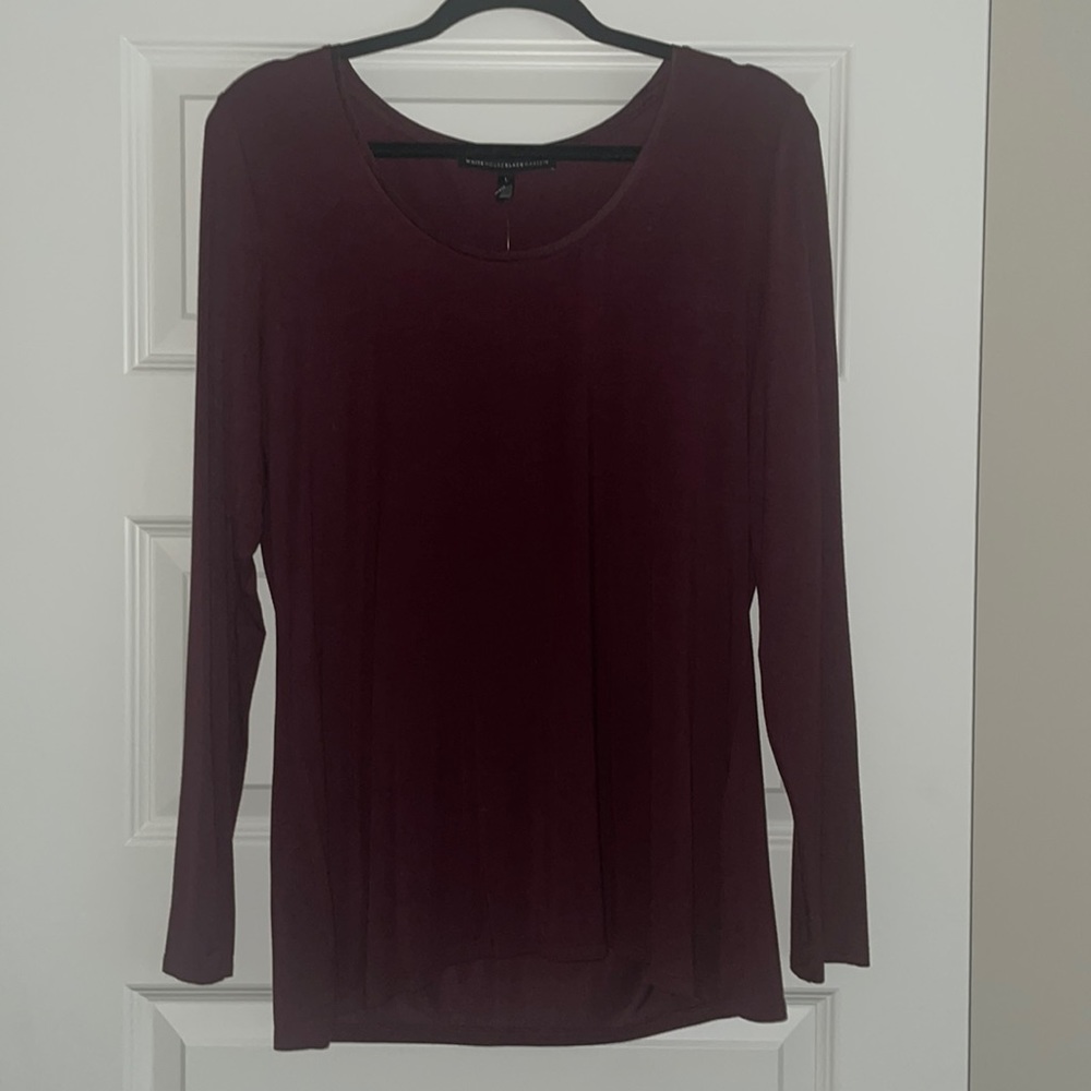 WHBM Purple top NWT